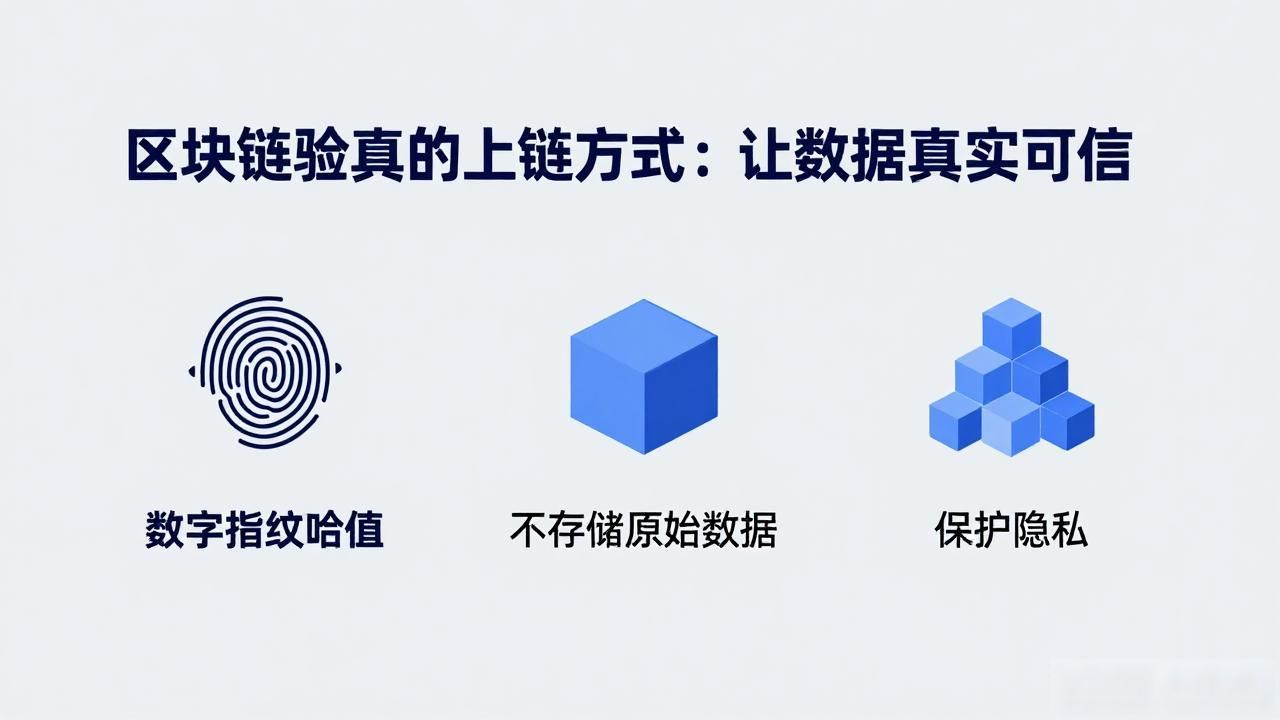 区块链验真的上链方式_区块链实物溯源_哈希值上链验证