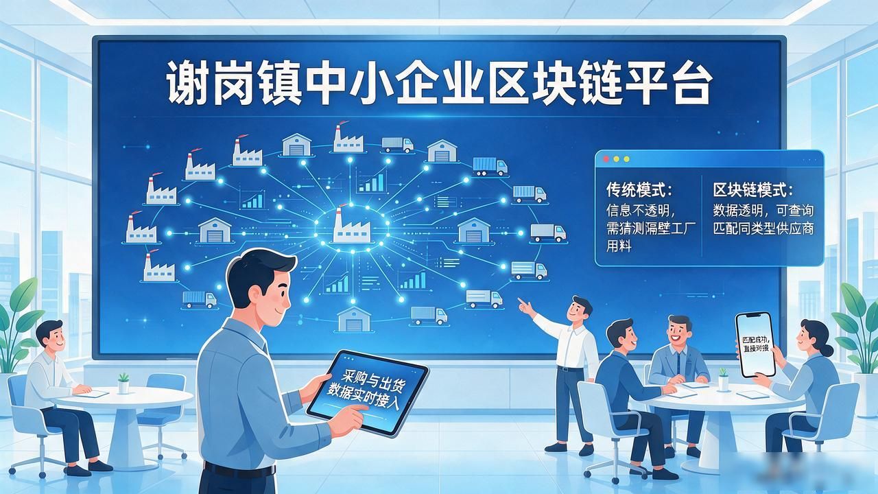 谢岗区块链供应链管理_谢岗区块链平台中小企业应用_谢岗镇区块链